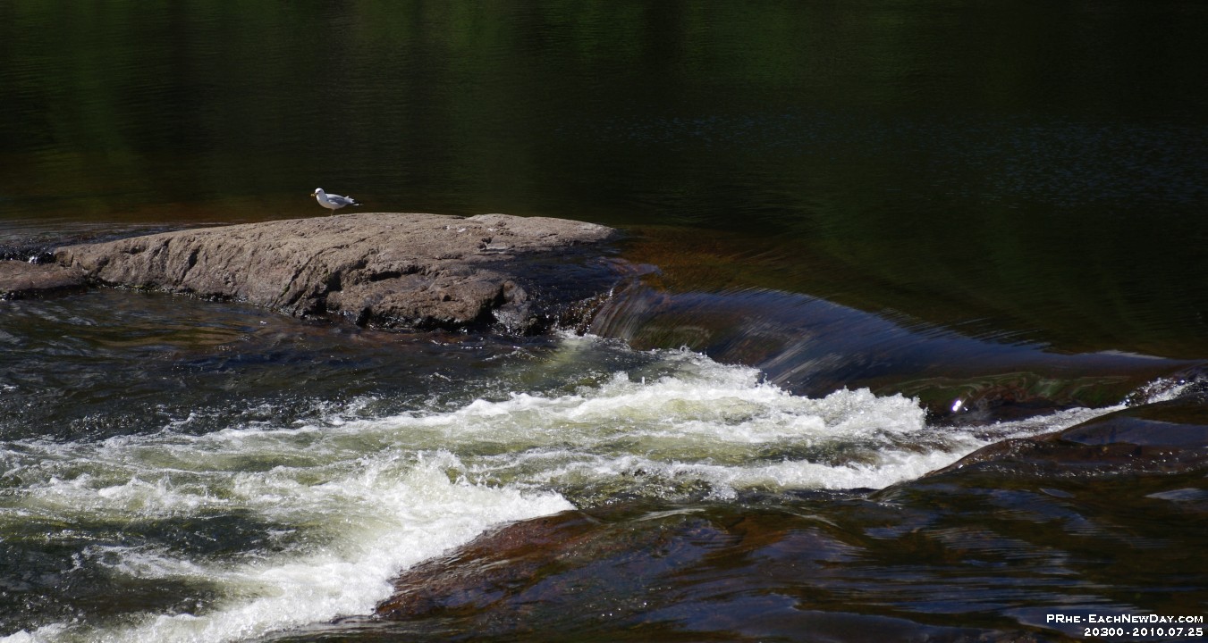20300CrLe - Vacation 2010 - Museum, walk and falls at French River